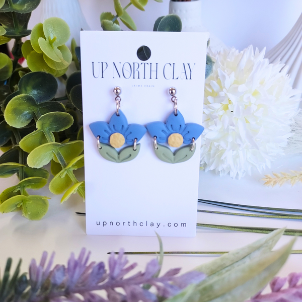 Blue Spring Flowers