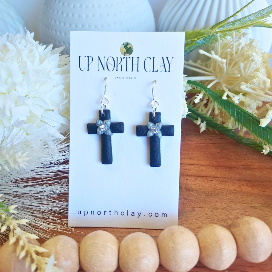 Faux Leather Crosses