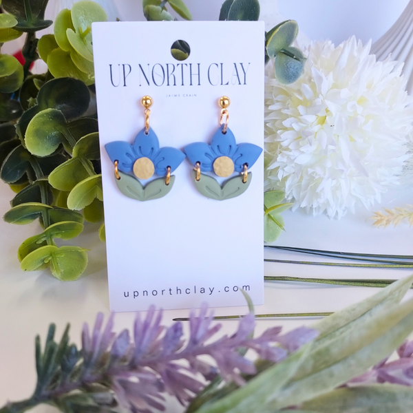 Blue Spring Flowers