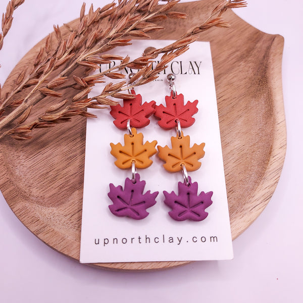 Dangle Maple Leaves