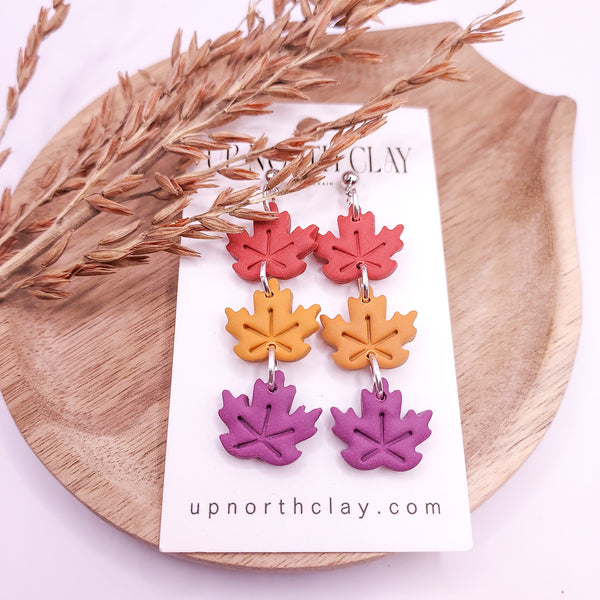 Dangle Maple Leaves