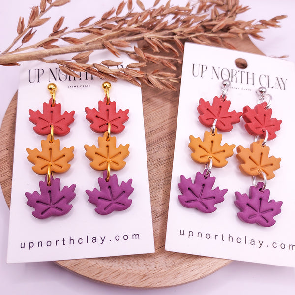 Dangle Maple Leaves