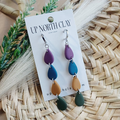 Jewel Tone Long Drops.