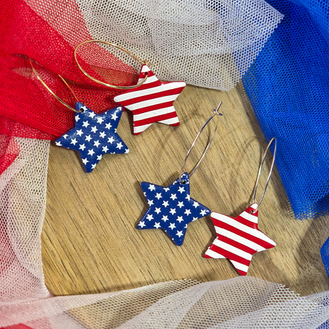 Stars and Stripes Hoops