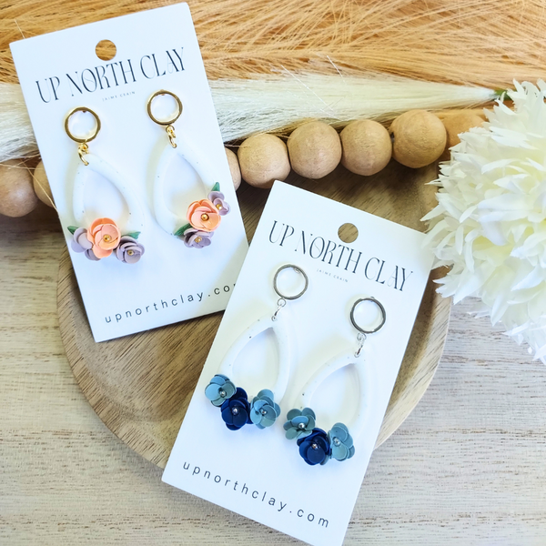 Micro Floral Spring Earrings