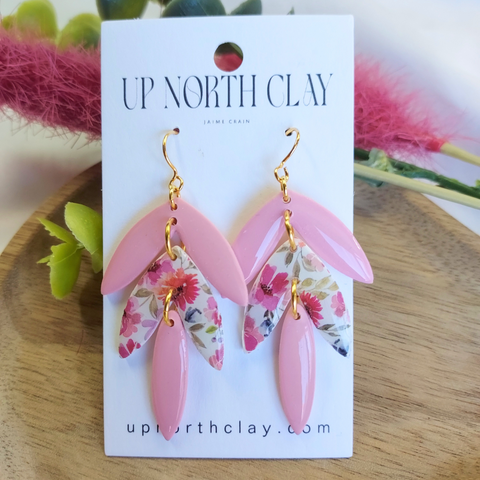 Romantic Floral and Pink Mary Lou's